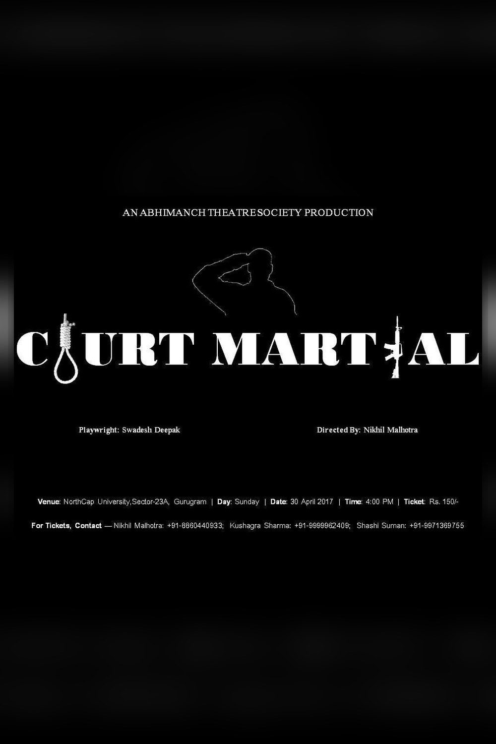 Poster for Court Martial, 2017
