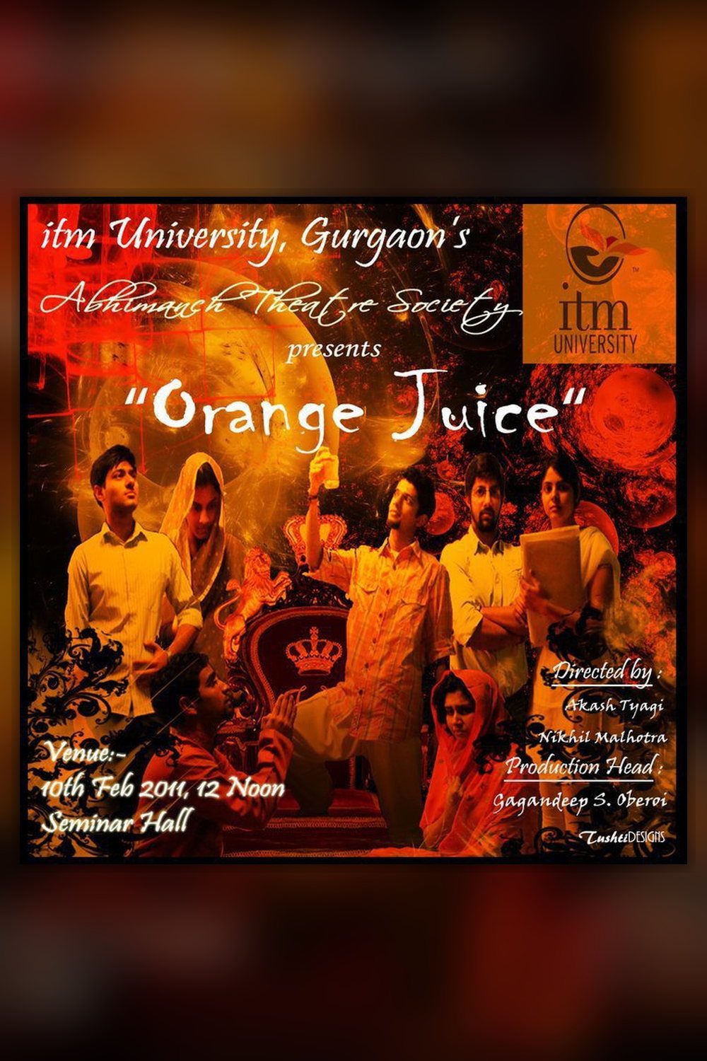Poster for Orange Juice, 2010